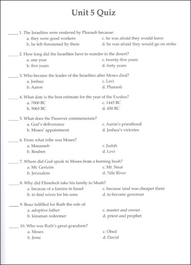 Notgrass - Exploring World History (Quiz And Exam Book) - Image 3