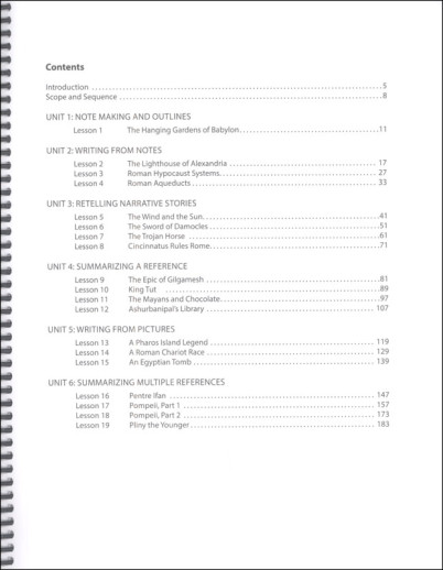 a spiral bound notebook with writing