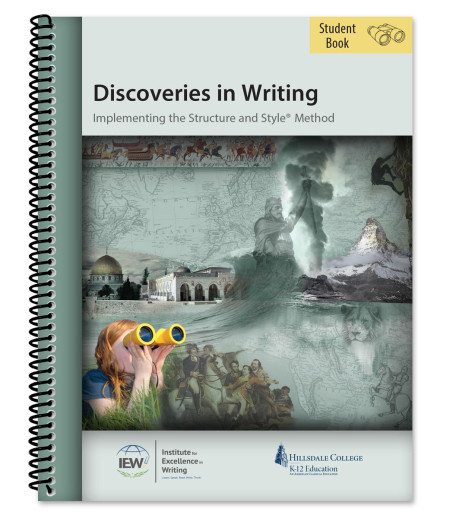 a spiral bound notebook with a picture of a woman looking through binoculars