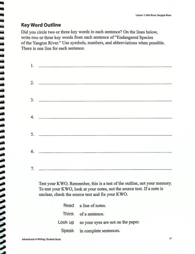 a spiral notebook with lines on it