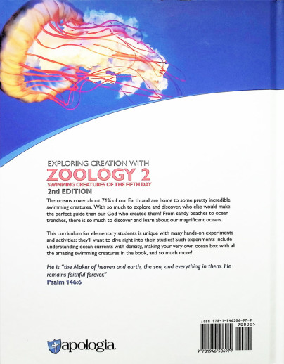 Apologia - Exploring Creation With Zoology 2 Swimming Creatures Of The Fifth Day (Textbook) 2nd Edition - Image 2