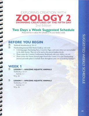 Apologia - Exploring Creation With Zoology 2 Swimming Creatures Of The Fifth Day (Notebooking Journal) 2nd Edition - Image 3