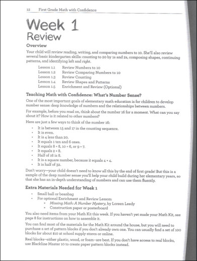 Well-Trained Mind Press - Math With Confidence (First Grade) Instructor Guide - Image 6