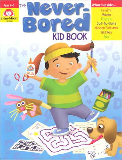 Evan Moor - Never Bored (Kid Book 2) Ages 4-5