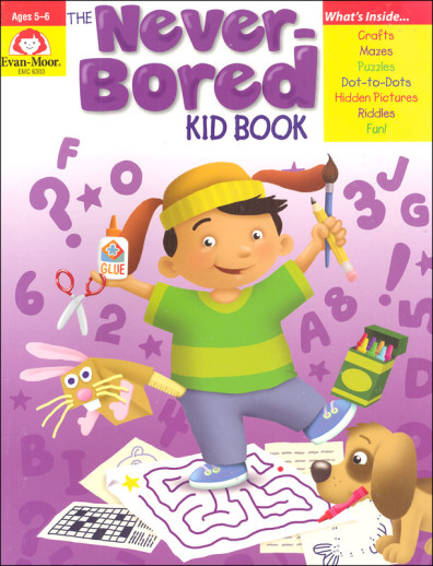 Evan Moor - Never Bored (Kid Book 2) Ages 5-6