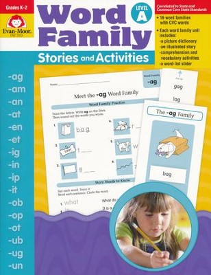 Evan Moor - Word Family (Level A) Stories And Activities