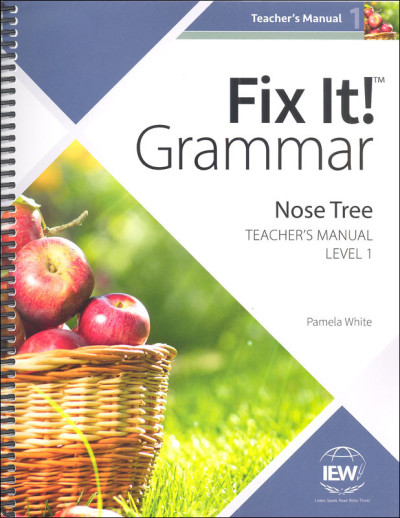 Fix It! Grammar - Level 1 Nose Tree (Teacher's Manual)