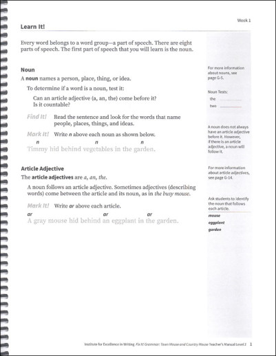 Fix It! Grammar - Level 2 Town Mouse And Country Mouse (Teacher's Manual) - Image 5