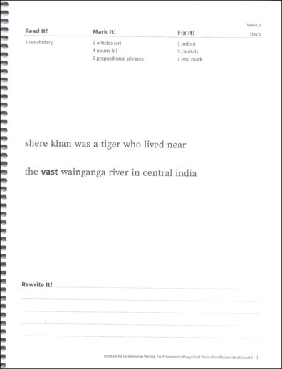 Fix It! Grammar - Level 4 Mowgli And Shere Khan (Student Book) - Image 6