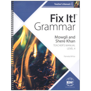 Fix It! Grammar - Level 4 Mowgli And Shere Khan (Teacher's Manual)