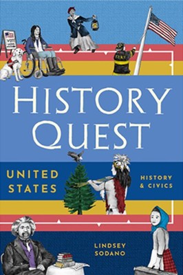 Pandia Press - History Quest (United States) Literature Book