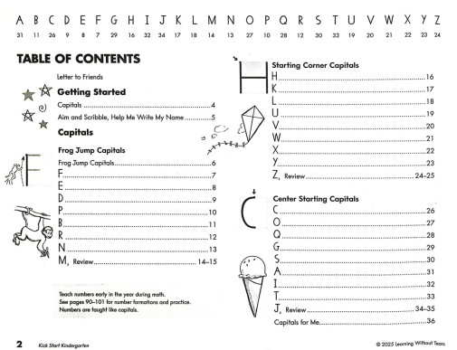 Handwriting Without Tears - Kick Start Kindergarten 2025 (Student Edition) - Image 2