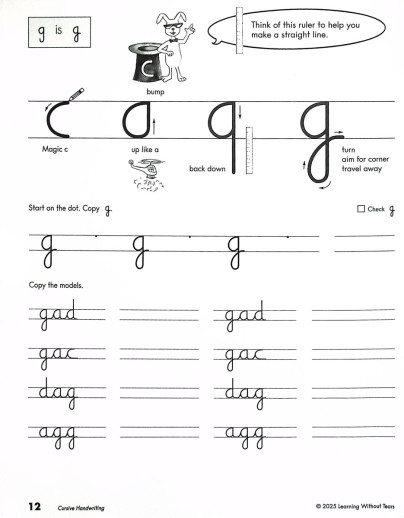 Handwriting Without Tears - Cursive Handwriting Student Workbook (2025 Edition) - Image 3