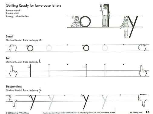 Handwriting Without Tears - My Printing Book Student Workbook (2025 Edition) - Image 4
