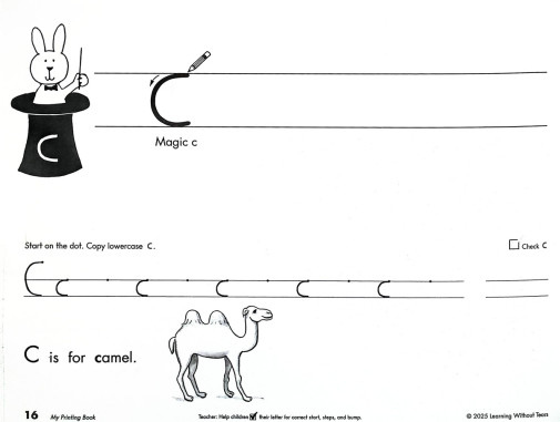 Handwriting Without Tears - My Printing Book Student Workbook (2025 Edition) - Image 5