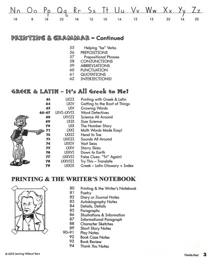 Handwriting Without Tears - Can Do Print (2022 Student Edition) - Image 3