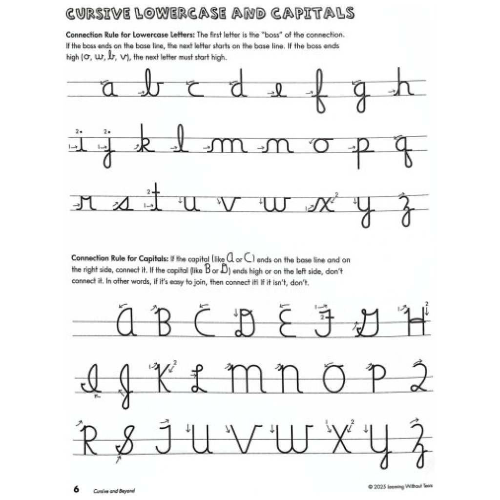 Handwriting Without Tears - Cursive And Beyond (2025 Student Edition