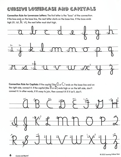 Handwriting Without Tears - Cursive And Beyond (2025 Student Edition) - Image 3