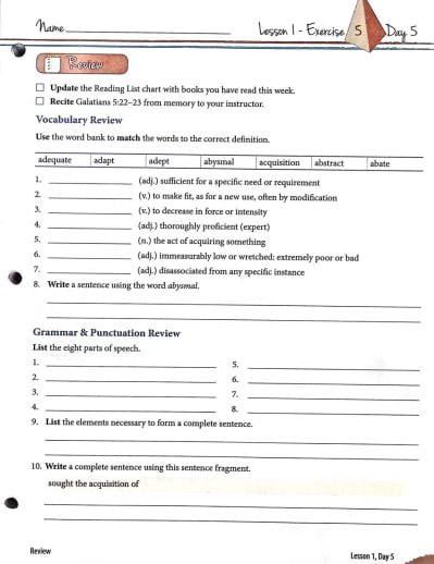 MasterBooks - Language Lessons For A Living Education #11 - Image 6