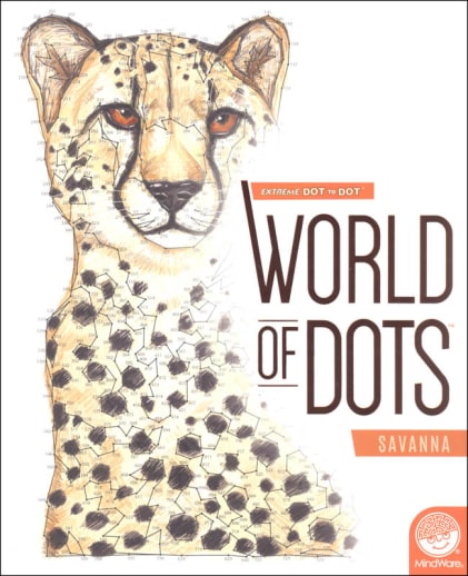 MindWare - Extreme Dot To Dot World Of Dots (Savanna)
