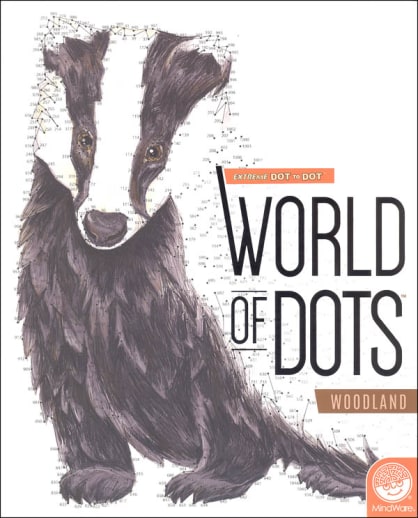 MindWare - Extreme Dot To Dot World Of Dots (Woodland)