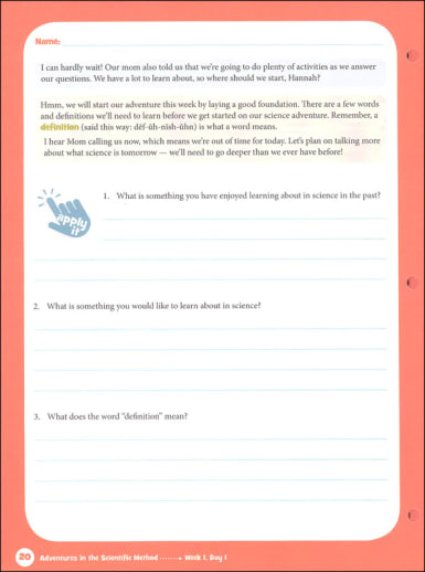 MasterBooks - Adventures in The Scientific Method Level 4 (Let’s Talk Science) - Image 4