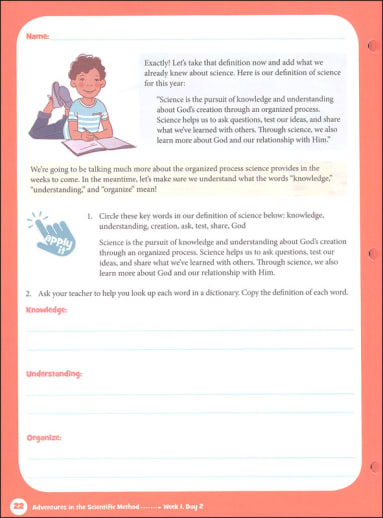 MasterBooks - Adventures in The Scientific Method Level 4 (Let’s Talk Science) - Image 6