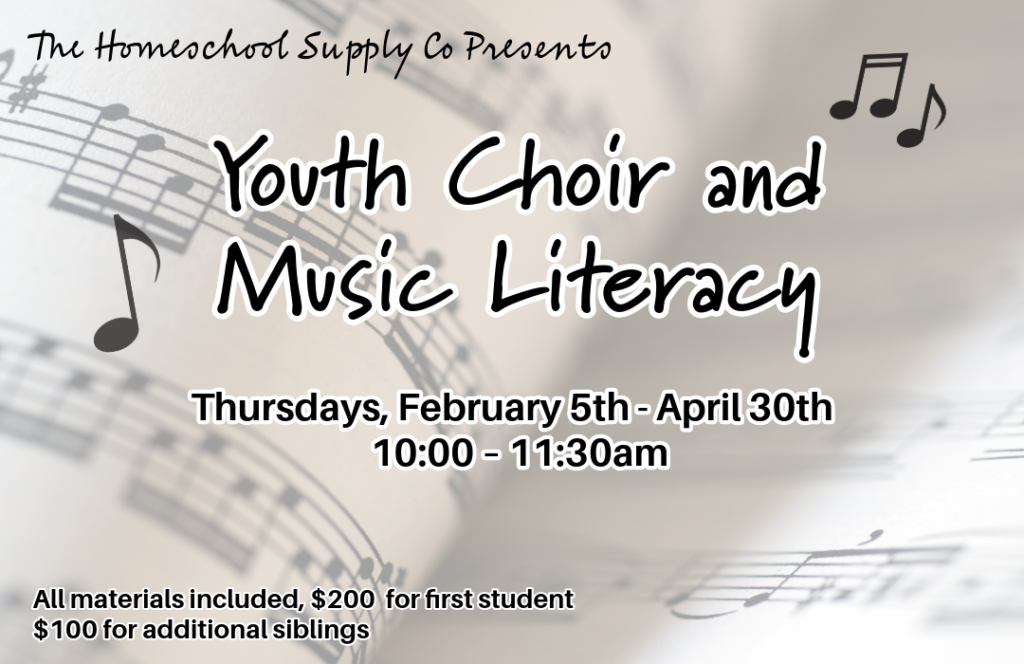 Youth choir and music literacy class