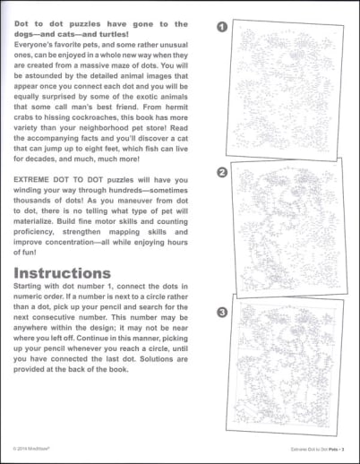Mindware - Extreme Dot To Dot (Pets) - Image 2