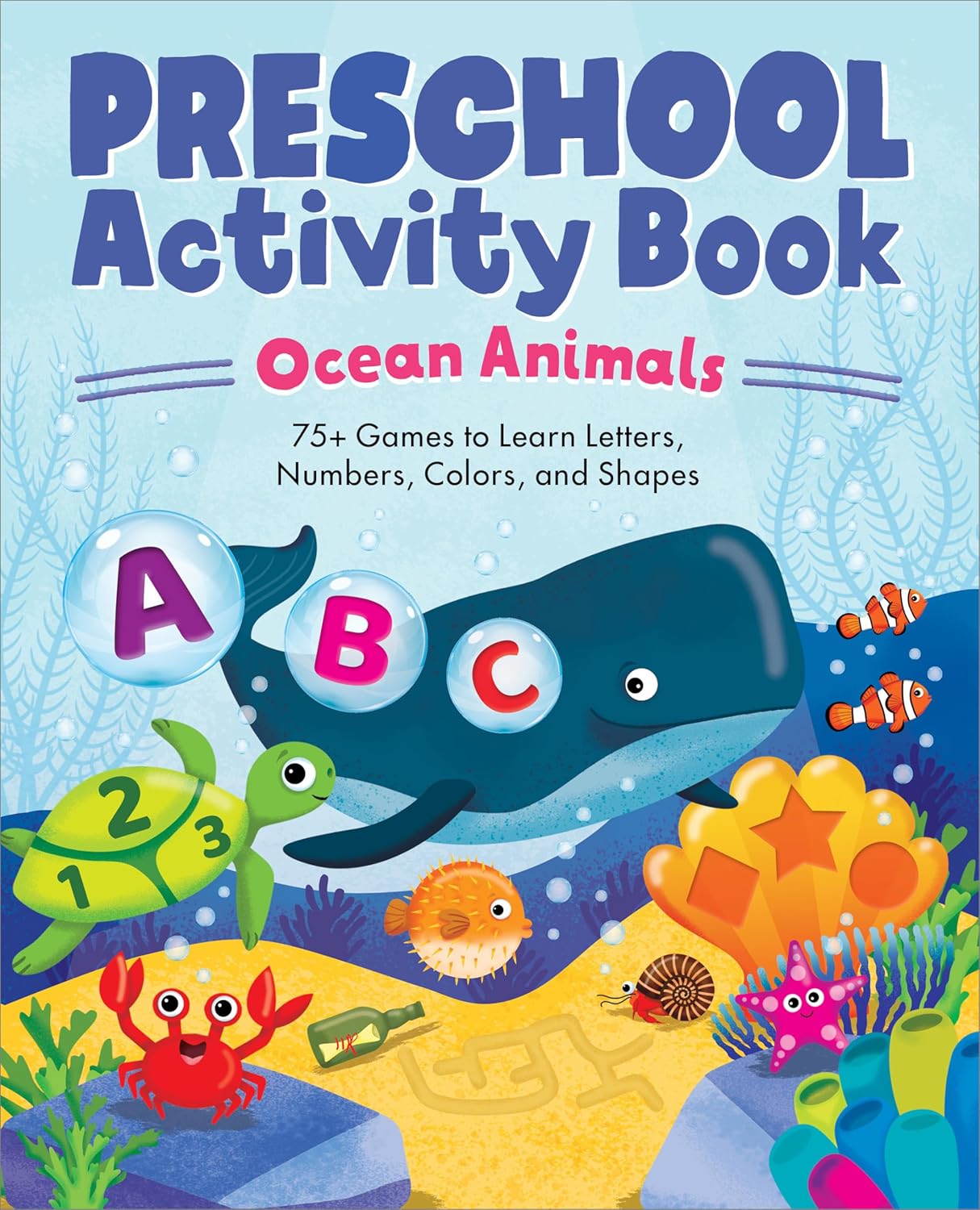 Preschool Activity Book (Ocean Animals)