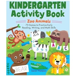 Kindergarten Activity Book (Zoo Animals)