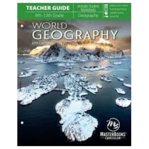 MasterBooks - World Geography And Cultures (Teacher Guide)  9th-12th Grade