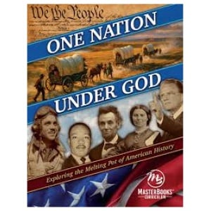 MasterBooks -  One Nation Under God (Textbook)