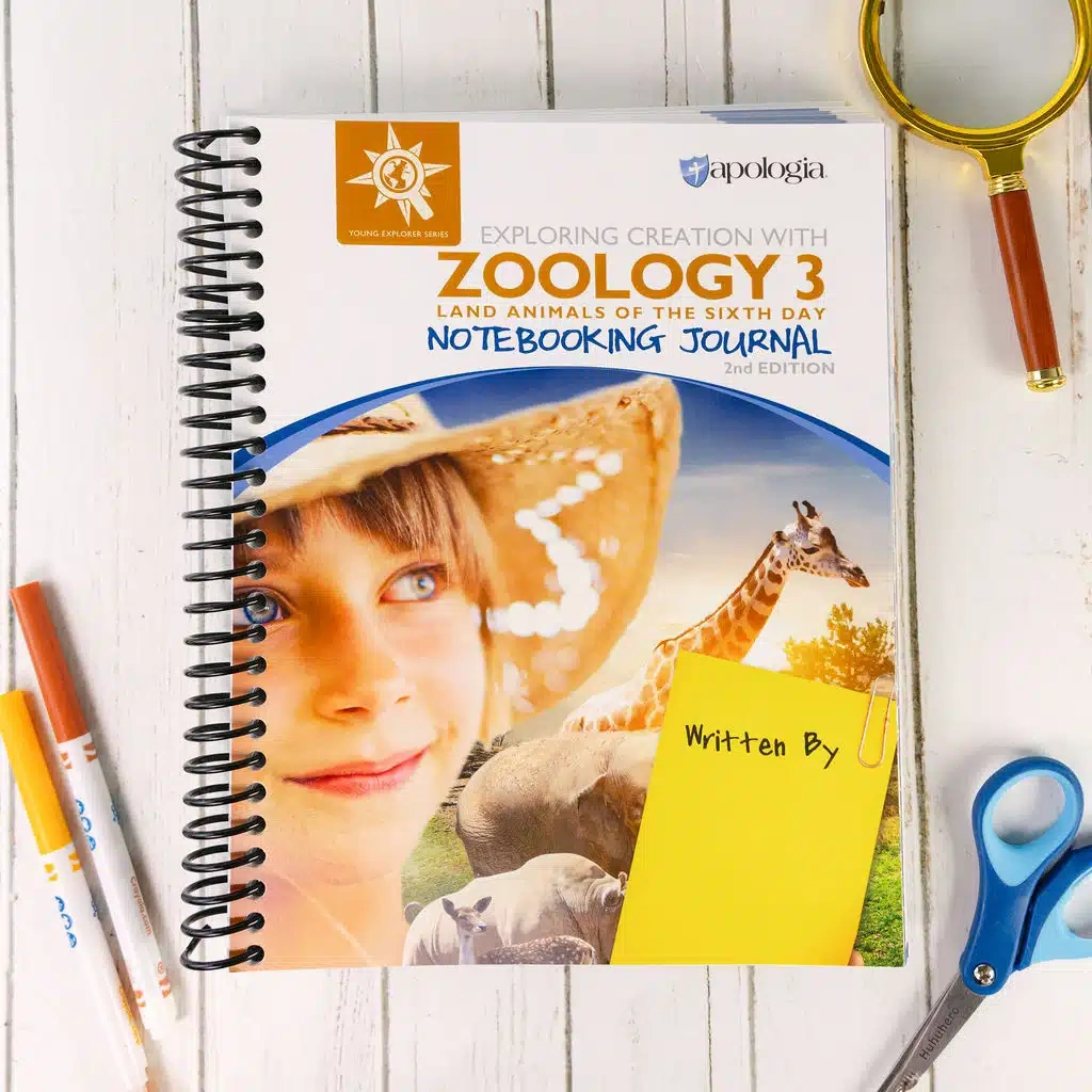 Apologia - Exploring Creation With Zoology 3 Land Animals Of The Sixth Day (Notebooking Journal) 2nd Edition