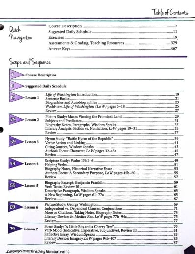 Masterbooks - Language Lessons For a Living Education #10 - Image 2