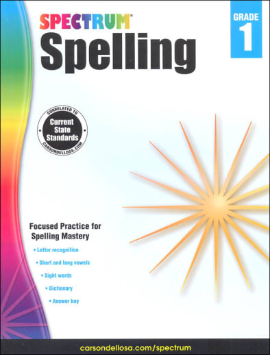 Spectrum Spelling (Grade 1)