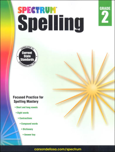 Spectrum Spelling (Grade 2)