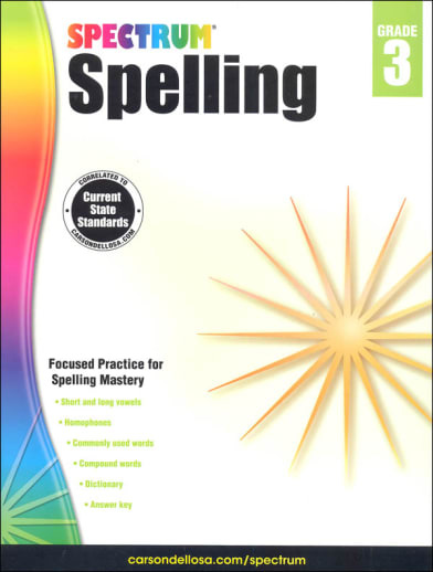 Spectrum Spelling (Grade 3)