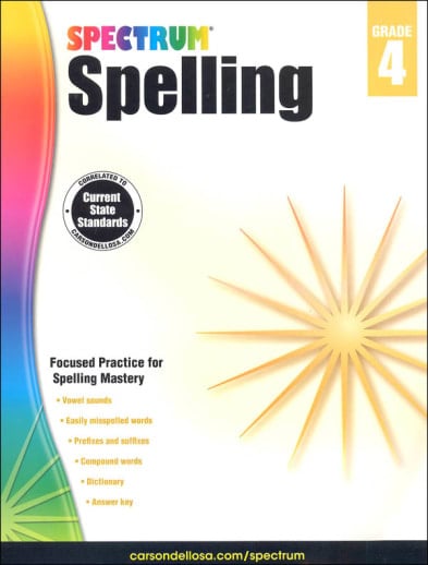 Spectrum Spelling (Grade 4)