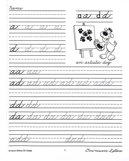 Beginning Traditional Cursive (Grades 1-3) - Image 2