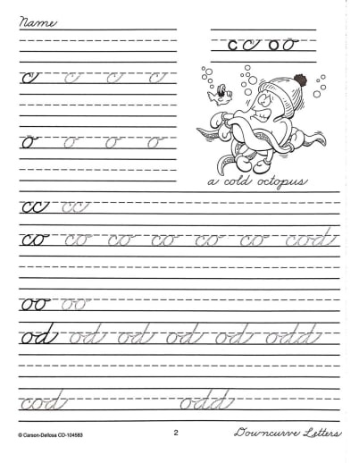 Beginning Traditional Cursive (Grades 1-3) - Image 3