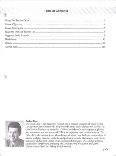 MasterBooks - Intro To Astronomy (Teacher Guide) - Image 2