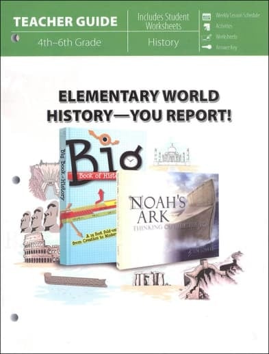 MasterBooks - Elementary World History, You Report! (Teacher Guide)
