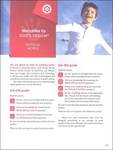 MasterBooks - God's Design for the Physical World (Student Textbook) - Image 3