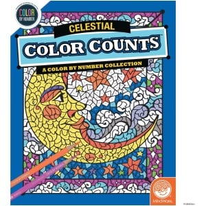 MindWare - Color By Number: Color Counts (Celestial)