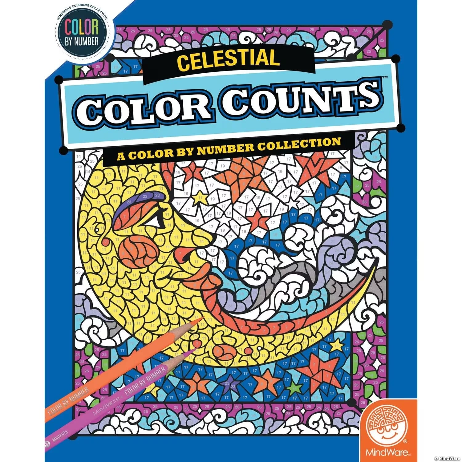 MindWare - Color By Number: Color Counts (Celestial)