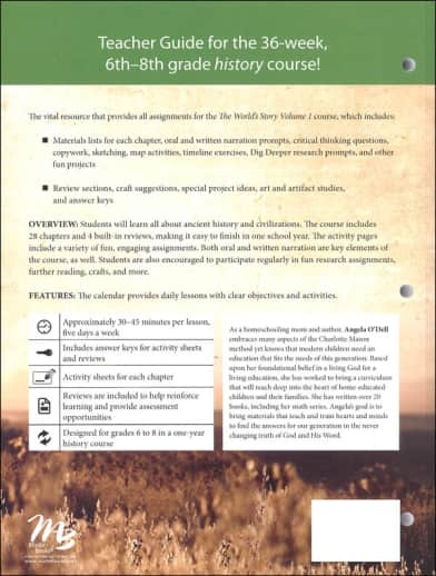 MasterBooks - The World's Story 1: The Ancients (Teacher Guide) - Image 2
