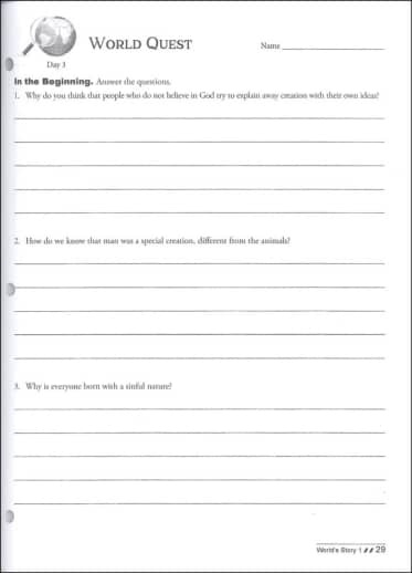 MasterBooks - The World's Story 1: The Ancients (Teacher Guide) - Image 6