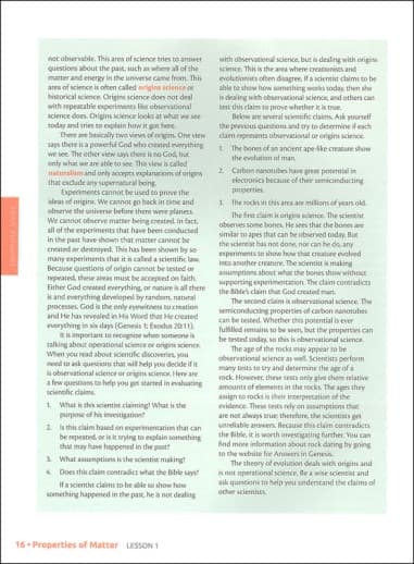 MasterBooks - God's Design For Chemistry & Ecology (Student Textbook) - Image 5